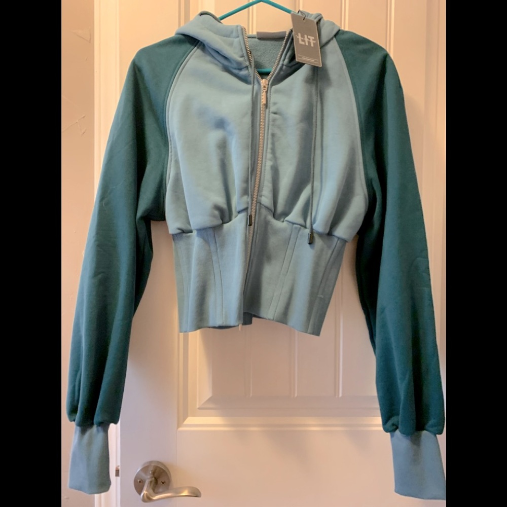Lit active athletic wear jacket